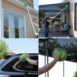 PROPLUS Pro Plus Wasborstel Chenille - Telescopische Steel - Uitschuifbaar Tot 2.50 Meter -Schone Winkel 1200x1200 1401