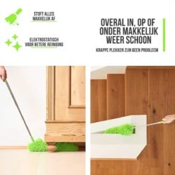 Strex Telescopische Plumeau Met Telescoopsteel - 60 Tot 140 Cm - Uitschuifbaar - Wasbaar - Flexibel 360° Draaibaar - Microvezel Ragebol -Schone Winkel 1200x1200 1437