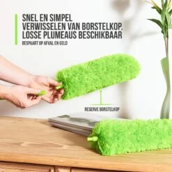 Strex Telescopische Plumeau Met Telescoopsteel - 60 Tot 140 Cm - Uitschuifbaar - Wasbaar - Flexibel 360° Draaibaar - Microvezel Ragebol -Schone Winkel 1200x1200 1438