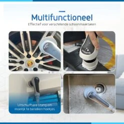 Qualitics Elektrische Schoonmaakborstel - Roterende Polijstmachine - Schrobborstel - Poetsmachine - Vloerreiniger Met 10 Opzetstukken 17 Qualitics Elektrische Schoonmaakborstel - Roterende Polijstmachine - Schrobborstel - Poetsmachine - Vloerreiniger Met 10 Opzetstukken -Schone Winkel 1200x1200 1465