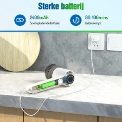 Elektrische Schoonmaakborstel - Schrobborstel - Handborstel - Schuurborstel - Schrobber - Badkamer - Toilet - Keuken 12 Elektrische Schoonmaakborstel - Schrobborstel - Handborstel - Schuurborstel - Schrobber - Badkamer - Toilet - Keuken -Schone Winkel 1200x1200 1548