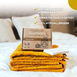 Wasmiddeldoekjes - Ongeparfumeerd Wasstrips 128 Wasbeurten – Wasmiddel Wasdoekjes - Natuurlijke Wasverzachter – Vegan – Zero Waste -Schone Winkel 1200x1200 162