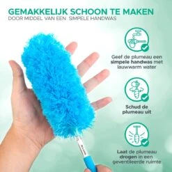 WITTS Telescopische Plumeau Met Telescoopsteel - 60 Tot 140 Cm - Uitschuifbaar - Blauw 11 WITTS Telescopische Plumeau Met Telescoopsteel - 60 Tot 140 Cm - Uitschuifbaar - Blauw -Schone Winkel 1200x1200 1626