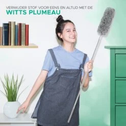 WITTS Telescopische Plumeau - Ragebol – Uitschuifbaar - Grijs -Schone Winkel 1200x1200 1662