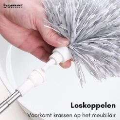 Plumeau - 280 Cm - Uitschuifbaar - Ragebol - Wasbaar - 360° - Flexibel -Schone Winkel 1200x1200 1669