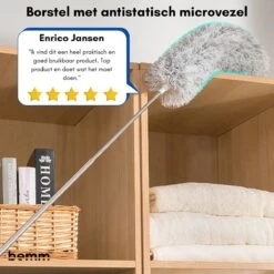 Plumeau - 280 Cm - Uitschuifbaar - Ragebol - Wasbaar - 360° - Flexibel -Schone Winkel 1200x1200 1675