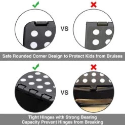 Buxibo - Kruk - Krukje - Keukentrap - Keukentrapje - Opvouwbaar Trapje - Keuken/Badkamer/Schuur Trapje - 29 X 24 X 40cm -Schone Winkel 1200x1200 1682