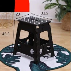 Merkloos Verdikt Kunststof Klapkruk-draagbaar-opvouwbare Kruk-Met Antislip Oppervlak Zwart 29x22cmx45cm -Schone Winkel 1200x1200 1688