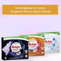 Robijn Classics Black Velvet Wasmiddeldoekjes - 4 X 16 Wasstrips - Voordeelverpakking -Schone Winkel 1200x1200 170
