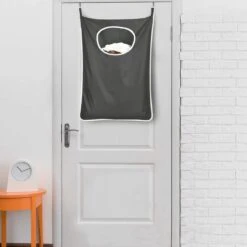 Merkloos Wasmand Hangend - 2 Stuks - Zwart - 120 Liter - Hangende Opvouwbare Waszak -Schone Winkel 1200x1200 1718