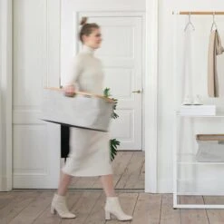 Brabantia Opvouwbare Wasmand - 40 L - Grey -Schone Winkel 1200x1200 1744