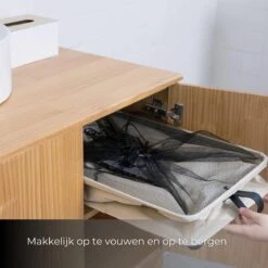 Wasmand 3 Vakken - Hotel Wassorteerder - NL Opdruk & Wielen - Opvouwbaar - Hotel - 100 Liter -Schone Winkel 1200x1200 1860