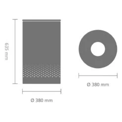 Brabantia Wasmand - 60 L - Matt Steel Met Kunststof Deksel -Schone Winkel 1200x1200 1882