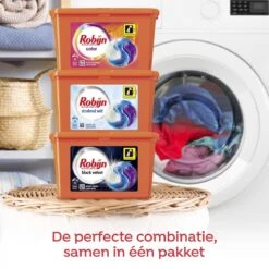 Robijn Color Black Velvet En Stralend Wit 3-in-1 Wascapsules Pakket - 3 X 15 Wasbeurten - Voordeelverpakking 18 Robijn Color Black Velvet En Stralend Wit 3-in-1 Wascapsules Pakket - 3 X 15 Wasbeurten - Voordeelverpakking -Schone Winkel 1200x1200 275