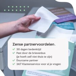 Zense Eco Wasmiddel Wasstrips - 72 Grote Wasbeurten - Neutraal - Wasmiddeldoekjes -Schone Winkel 1200x1200 284