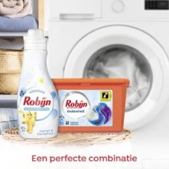 Robijn Stralend Wit 3 In 1 Wascapsules Speciaal Voor De Witte Was - 40 Wasbeurten Kwartaalbox -Schone Winkel 1200x1200 333