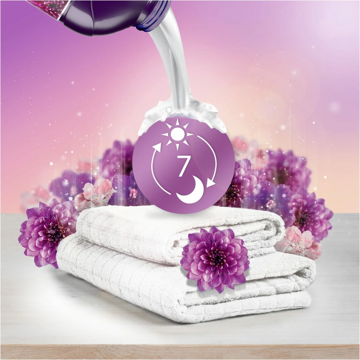 8x Lenor Wasverzachter Amethist & Bloemen Boeket 437 Ml 4 8x Lenor Wasverzachter Amethist & Bloemen Boeket 437 Ml - Afbeelding 2