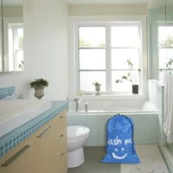 Wonair - Waszakken Voor Wasgoed - 60x90cm - Hemelsblauw - Met Trekkoord -Schone Winkel 1200x1200 665