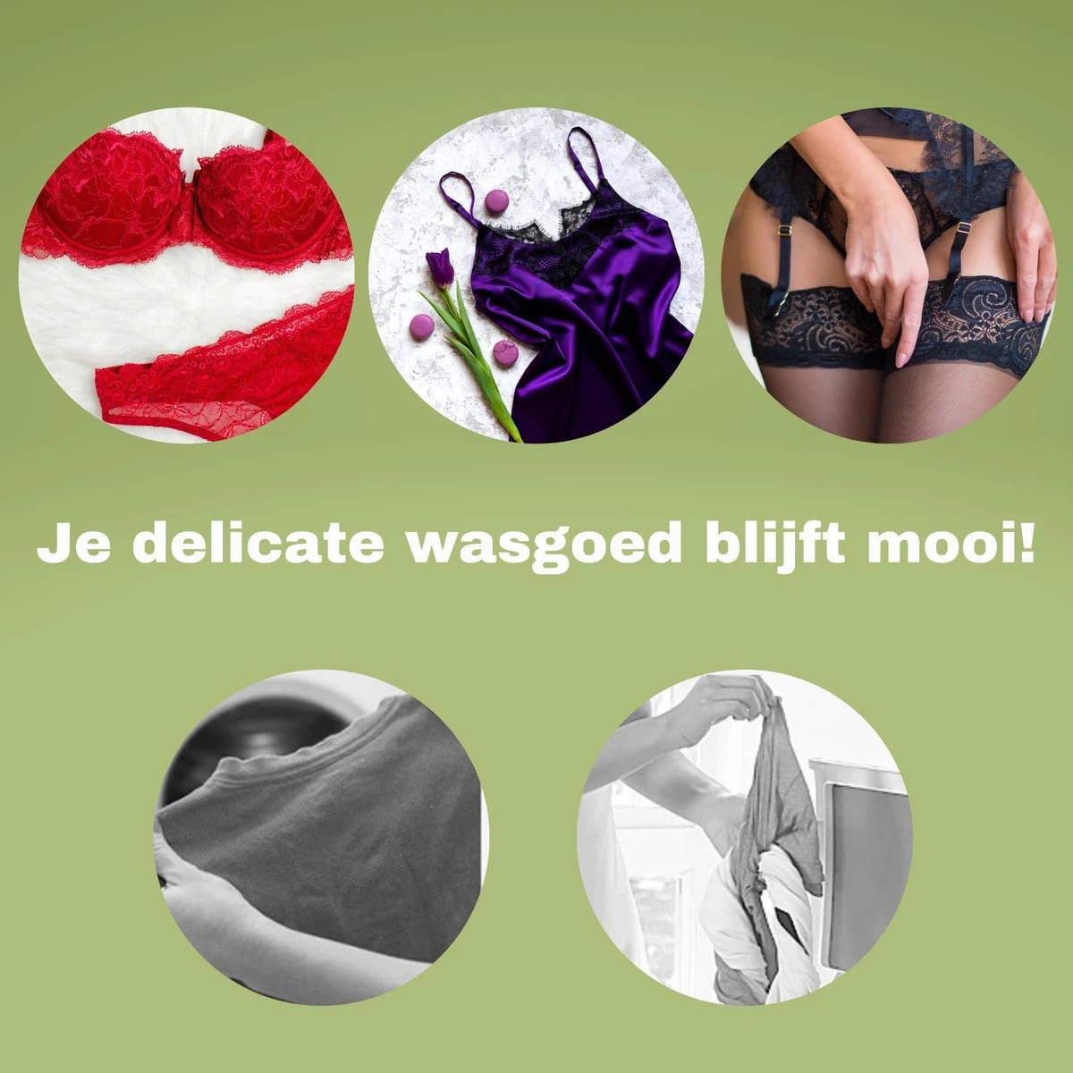 Merkloos Waszak 7x- Waszakken Voor Wasgoed- Laundry Bag- Incl. BH Waszakje Lingerie- Travel Organizer Bags-Set Van 7 6 Merkloos Waszak 7x- Waszakken Voor Wasgoed- Laundry Bag- Incl. BH Waszakje Lingerie- Travel Organizer Bags-Set Van 7 - Afbeelding 4