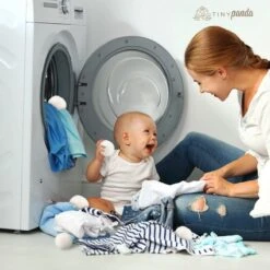 Merkloos Droger Ballen XL 8 Stuks – Zero Waste Dryer Balls - Duurzaam – Wasverzachter – Herbruikbare Drogerballen – Droogt De Was Sneller – Tiny Panda -Schone Winkel 1200x1200 748