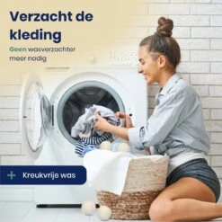 Wooly Drogerballen - 6 Wasdroger Ballen - Duurzaam - Wol - Herbruikbare Wasballen - Wasbol - Wasverzachter -Schone Winkel 1200x1200 756