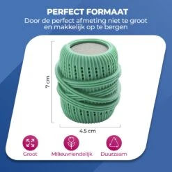 Roegaarden Drogerballen - Droogballen - Met Spons - Duurzaam - Sneller Droog 13 Roegaarden Drogerballen - Droogballen - Met Spons - Duurzaam - Sneller Droog -Schone Winkel 1200x1200 834