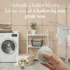 Goodlifehacks Originele XL 6 Stuks Drogerballen - Wasbollen - Wasverzachter - Zero Waste Dryerballs - Duurzaam - Herbruikbare Droogballen - Wit & Grijs - Energie Besparen 19 Goodlifehacks Originele XL 6 Stuks Drogerballen - Wasbollen - Wasverzachter - Zero Waste Dryerballs - Duurzaam - Herbruikbare Droogballen - Wit & Grijs - Energie Besparen -Schone Winkel 1200x1200 861
