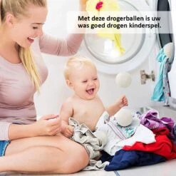 Droger Ballen Wol - Wasdroger Herbruikbare Wollen Droger Ballen - Droogballen Voor Snellere Droogtijd- Set 6 Stuks - Swilix 12 Droger Ballen Wol - Wasdroger Herbruikbare Wollen Droger Ballen - Droogballen Voor Snellere Droogtijd- Set 6 Stuks - Swilix -Schone Winkel 1200x1200 865