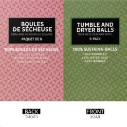 Lavayette XL Drogerballen Met 25ml Wasparfum - WasdrogerBallen – Droogballen – Wasbol – 100% Nieuw-Zeelands Schapenwol – Milieu- En Diervriendelijk – 6 Stuks -Schone Winkel 1200x1200 877