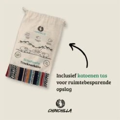 Merkloos Chinchilla® Drogerballen XXL - Set Van 6 Stuks - Herbruikbare Wasdrogerballen - Droogballen - Energiebesparing - Drogerballen Voor Wasdrogers - Wasbollen -Schone Winkel 1200x1200 910