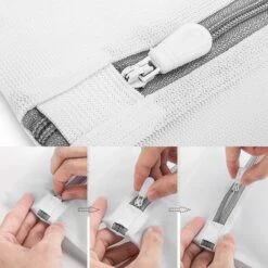 ForDig Wasnet Waszakjes (5 Stuks) Voor Lingerie En Fijne Was - Geschikt Voor Wasmachine - Met Rits - Wit -Schone Winkel 1200x1200 931