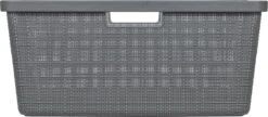 Curver Jute Wasmand Met Deksel 58L + Wasmand 46L - Donkergrijs 20 Curver Jute Wasmand Met Deksel 58L + Wasmand 46L - Donkergrijs -Schone Winkel 1200x526 1