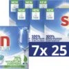 SUN® Sun All-in-1 Normaal Vaatwastabletten - 7 X 25 Tabletten - Voordeelverpakking -Schone Winkel 1200x579