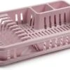 Oud Roze Afdruiprek Met Lekbak 45 X 30 Cm - Keukenbenodigdheden - Afwassen/afdrogen - Afwasrekken - Afdruiprekken Met Lekbak -Schone Winkel 1200x653 1
