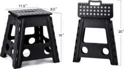 Buxibo - Kruk - Krukje - Keukentrap - Keukentrapje - Opvouwbaar Trapje - Keuken/Badkamer/Schuur Trapje - 29 X 24 X 40cm -Schone Winkel 1200x667 2