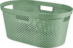 Curver - Infinity Recycled Dots - Wasmand - 40L - Groen