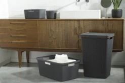 Curver Jute Wasmand 46L - 2 Stuks - Donkergrijs -Schone Winkel 1200x800 34