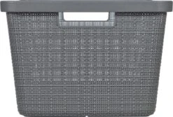 Curver Jute Wasmand 46L - 2 Stuks - Donkergrijs -Schone Winkel 1200x814 2