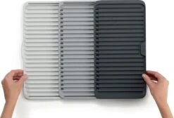 Joseph Joseph - Tier - Afdruipmat - Uitschuifbaar - Grijs -Schone Winkel 1200x814