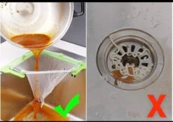 Merkloos Gootsteen Organizer - Gootsteen Afval Netje - Gootsteenontstopper - Spoelbak - Incl. 50 Netjes -Schone Winkel 1200x844 2