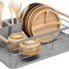 Navaris Afdruiprek Met Uitneembare Bestekhouder - Afwasrek Met Losse Lekbak - Vaatwasrek Met Plateau - Voor Bestek, Borden, Schalen En Pannen -Schone Winkel 1200x852 2