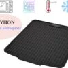 HOMYHON Afdruipmat -Afdruipmat Siliconen -Pannenonderzetter- Antislip -Hittebestendig - Aanrecht Mat -Siliconen Mat - 40 X 46 Cm - Zwart 1 HOMYHON Afdruipmat -Afdruipmat Siliconen -Pannenonderzetter- Antislip -Hittebestendig - Aanrecht Mat -Siliconen Mat - 40 X 46 Cm - Zwart -Schone Winkel 1200x852 4