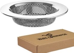 Luxe RVS Gootsteen Zeef Ø88mm - 50mm - Gootsteenstop - Afvoerzeef - Korfplug - Gootsteenbakje - Afvoerstop - Gootsteen Stop 80 Mm -Schone Winkel 1200x863 3