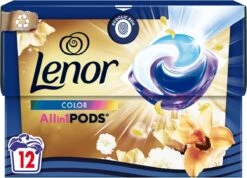 Lenor All In 1 Pods Amber & Orchidee - Waspods - 4 X 12 Wasbeurten Voordeelverpakking -Schone Winkel 1200x865