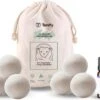 Tenify 6 XL Drogerballen + Extra Lavendel Olie - Wasbollen - Duurzaam - Schaapswol - Wasverzachter - Wasdrogerballen - Herbruikbare Droogballen - Energie Besparen 1 Tenify 6 XL Drogerballen + Extra Lavendel Olie - Wasbollen - Duurzaam - Schaapswol - Wasverzachter - Wasdrogerballen - Herbruikbare Droogballen - Energie Besparen -Schone Winkel 1200x871