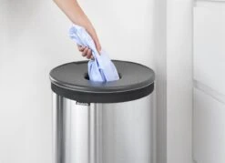 Brabantia Wasmand - 60 L - Matt Steel Met Kunststof Deksel -Schone Winkel 1200x871 2