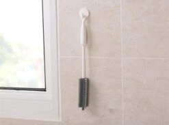 Merkloos Flessenborstel - Siliconen - Schoonmaak - Baby - Bidon - Dopper - Flessen - Reiniger - Wit - Grijs - Glazen - Borstel -Schone Winkel 1200x891 2