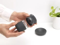 Brabantia Sink Side Afwasborstel - Met Zeepdispenser- Dark Grey -Schone Winkel 1200x900 28