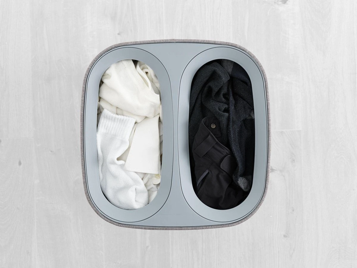 Tota Wasmand, 60 L, 2 Compartimenten, Grijs - Joseph Joseph 3 Tota Wasmand, 60 L, 2 Compartimenten, Grijs - Joseph Joseph - Afbeelding 2