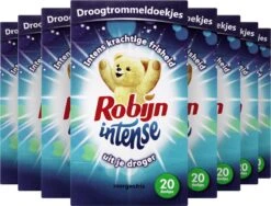 Robijn Intense Morgenfris Droogtrommeldoekjes - 9 X 20 Stuks - Voordeelverpakking -Schone Winkel 1200x914